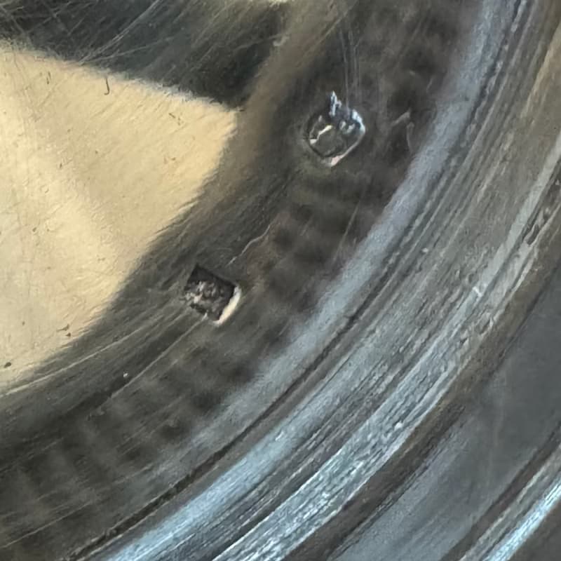50516- 經典古董鍍銀濾茶器