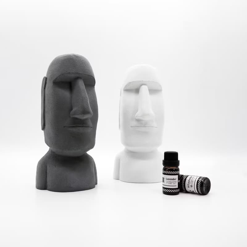 22cm 2kg I 巨型摩艾擴香石 I HUGE Moai Aroma stone I 附精油－