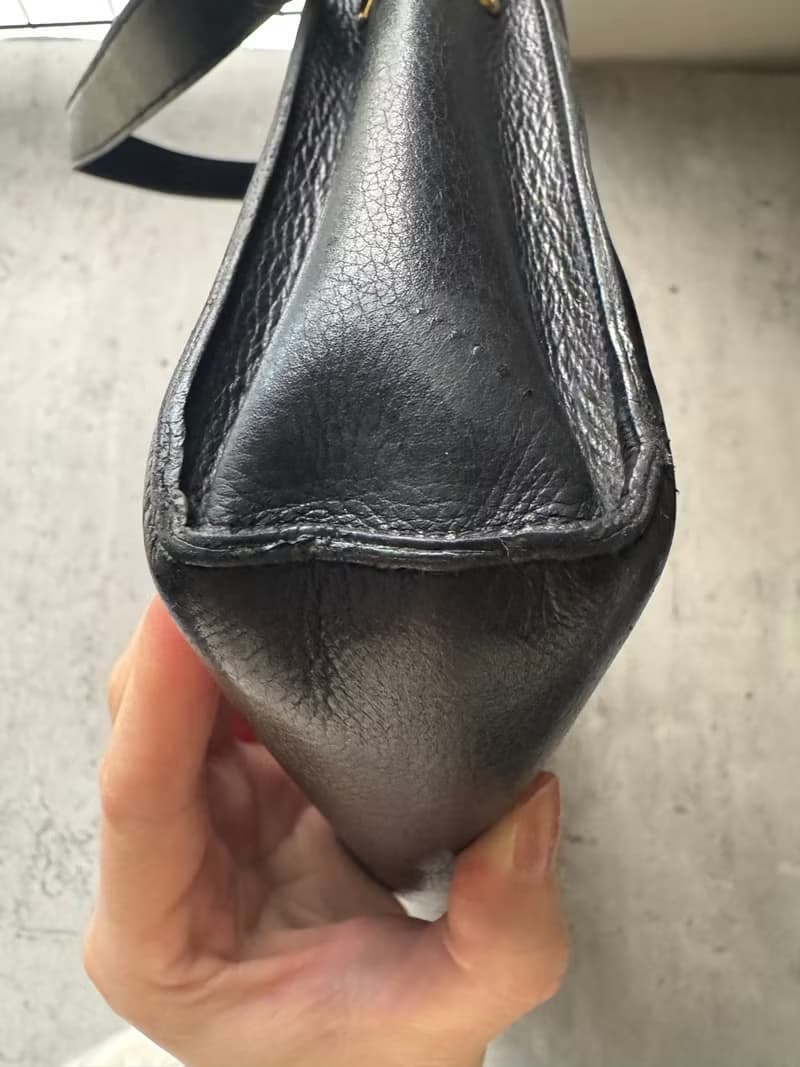 中古正品 Christian Dior 迪奧 真皮兩用包 腋下包 側背包 手提包