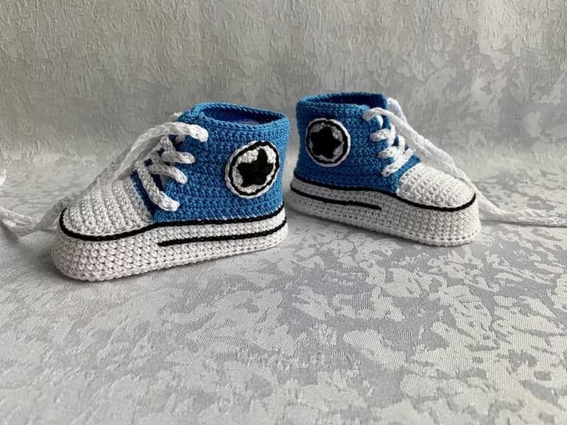 Cute Converse Baby Booties Baby Newborn Shoes Gift Baby Reveal Party Family Look