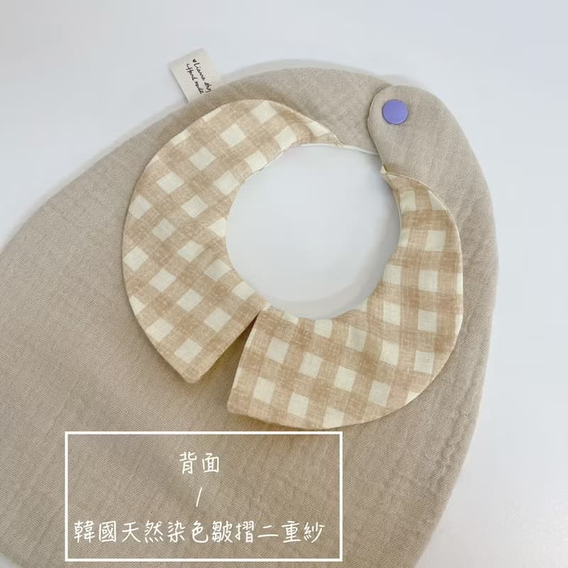 Mini恐龍 彌月禮盒兩件組 寶寶漁夫帽+圍兜 滿月禮 嬰兒禮物