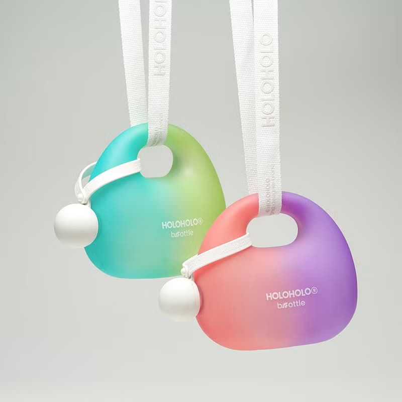 獨家禮盒【HOLOHOLO】包包吸管壺1.2L + 專屬背帶 + 品牌貼紙