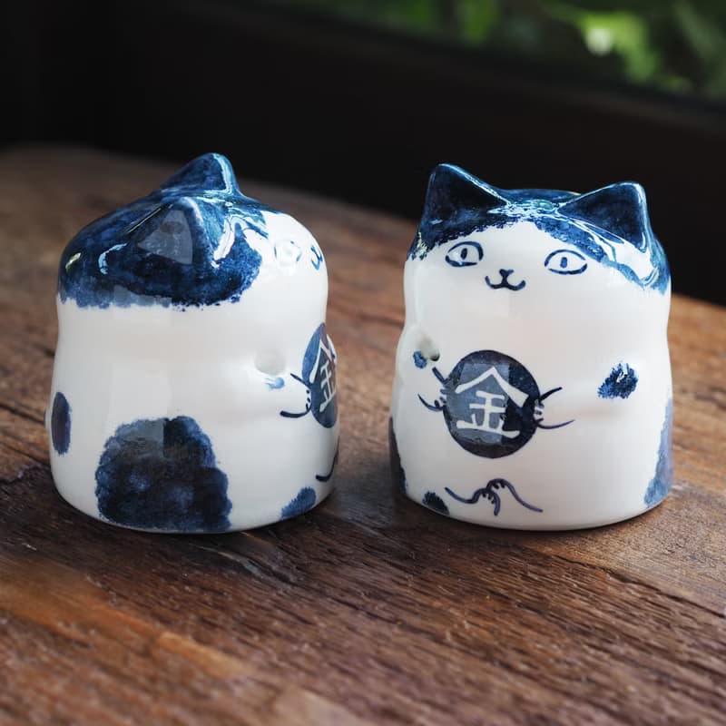 【金來貓】祝福花器 / 招財擺飾 / 可插乾燥花