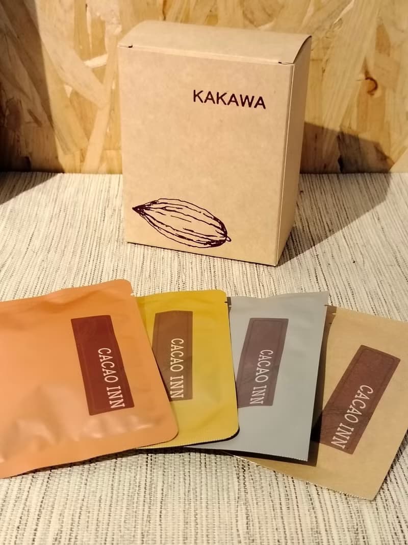 CACAO inN可可研製_小禮盒原味可可豆茶五包入_純素.買六盒送一盒