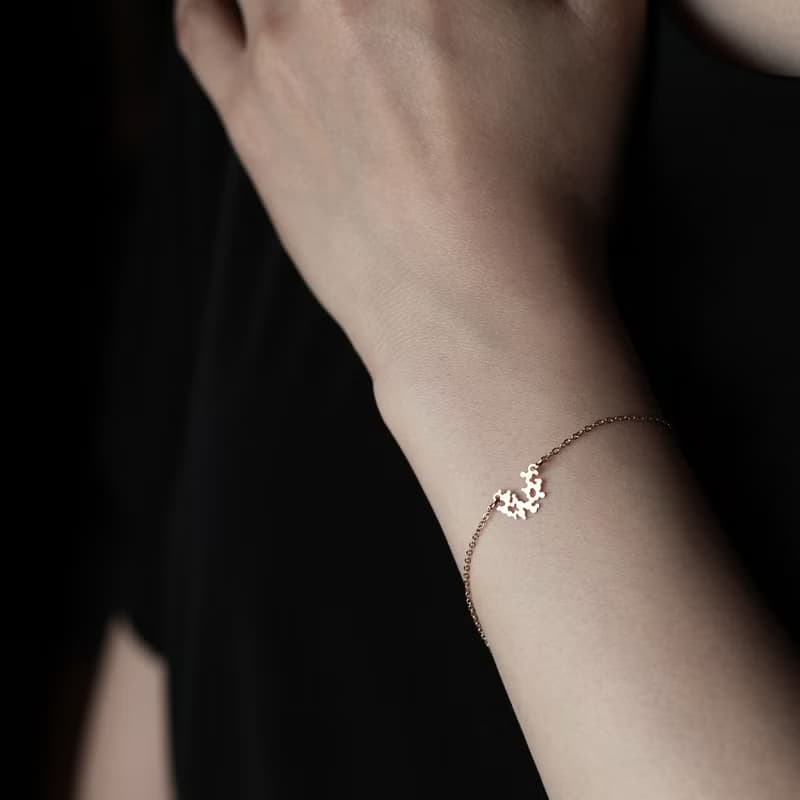 moorigin 氣泡手鍊 | 醫療鋼・抗過敏・可洗澡・不掉色