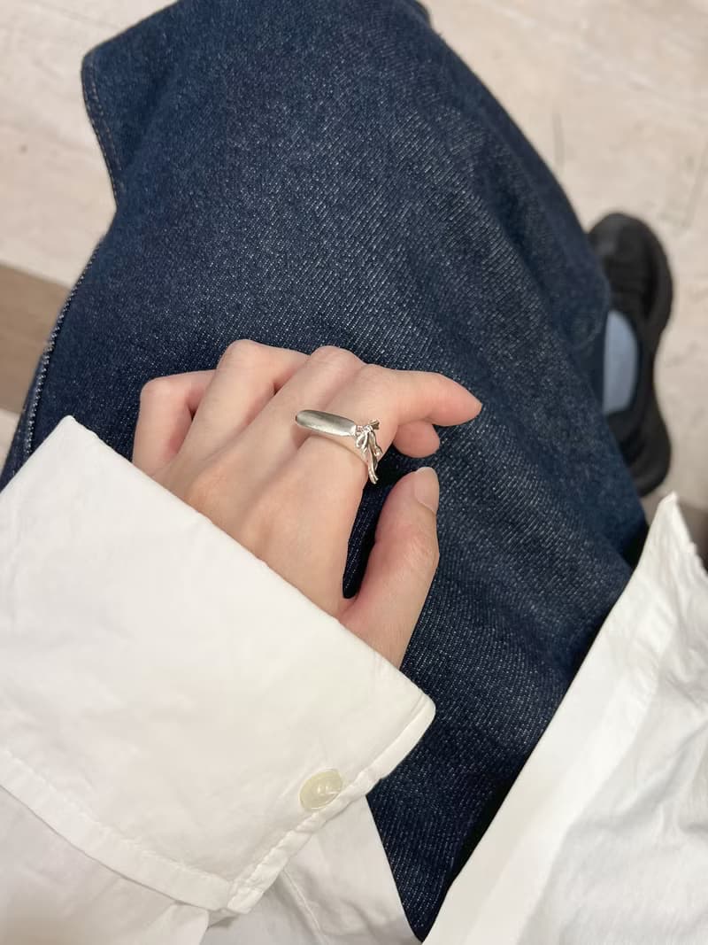 蛋糕 純銀戒