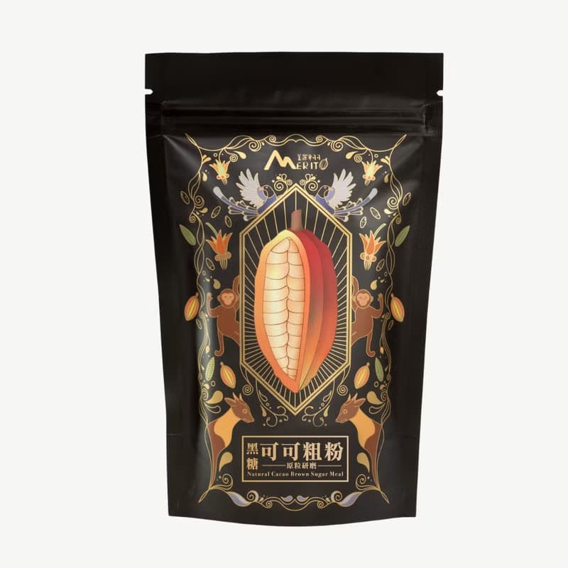 【美麗東可可】黑糖可可粗粉 180g/袋