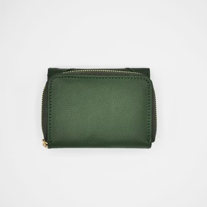 真皮短夾 Ellie Mini Wallet /綠色長夾 祖母綠色 Emerald Green