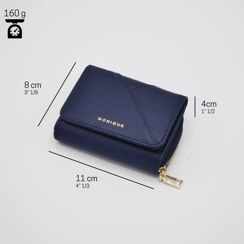真皮短夾 Ellie Mini Wallet /綠色長夾 祖母綠色 Emerald Green