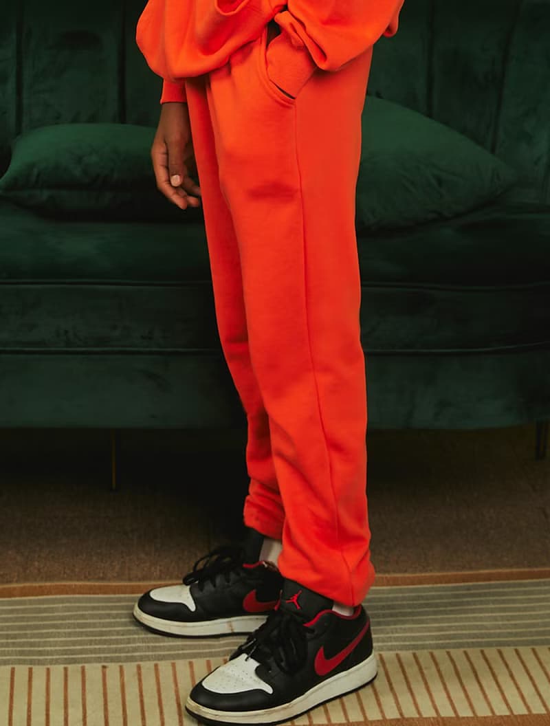 Relaxed Sweatpants_Orange