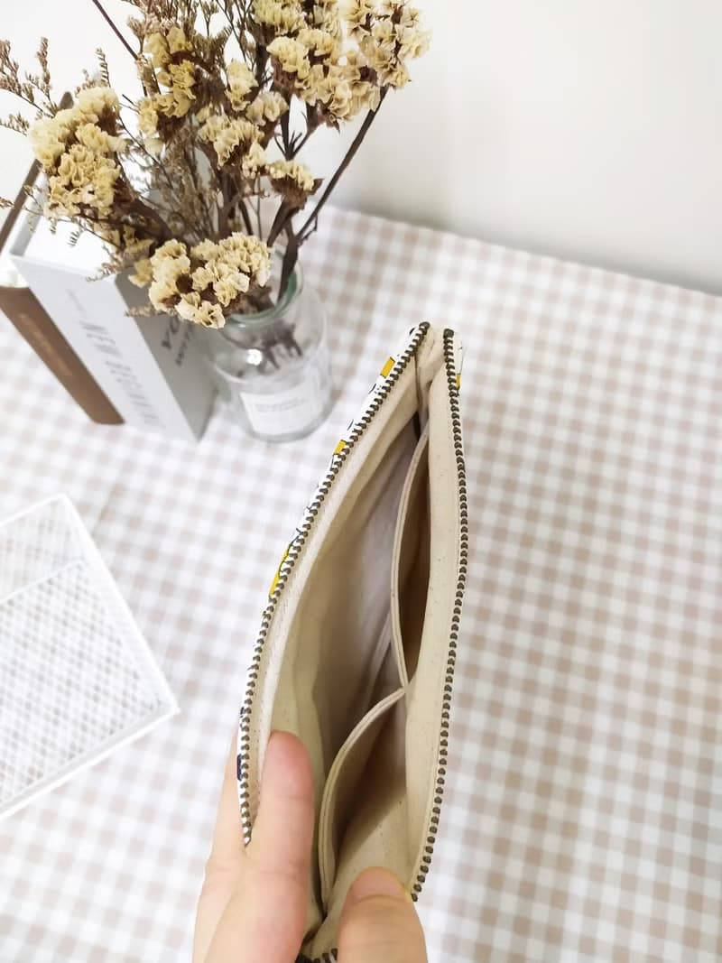 拾光系列零錢包/萬用包/拉鍊收納包/招財貓咪款