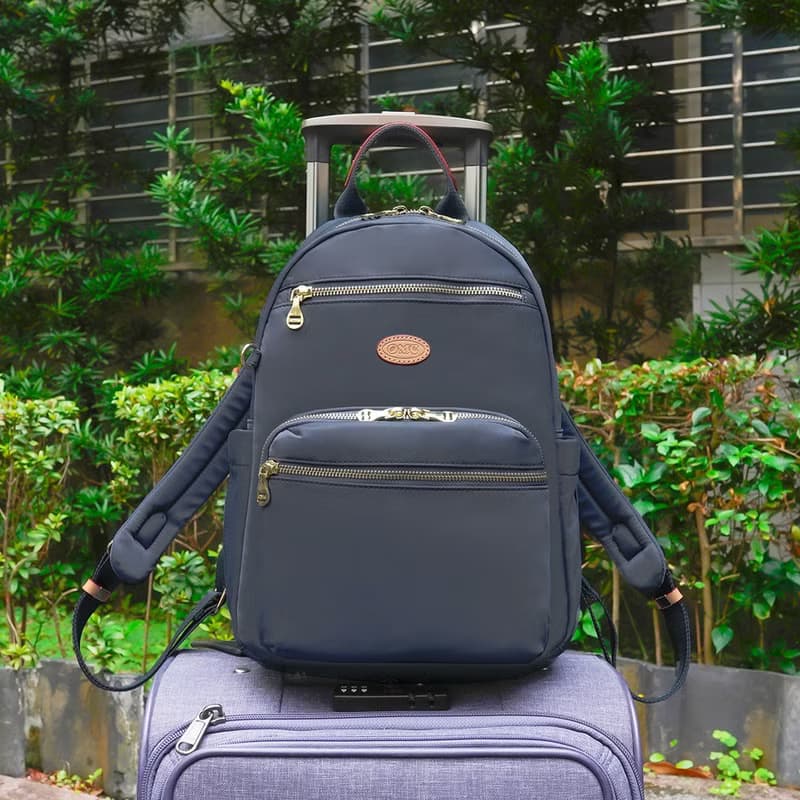 必BUY機能小旅行後背包03291(莫蘭迪灰)