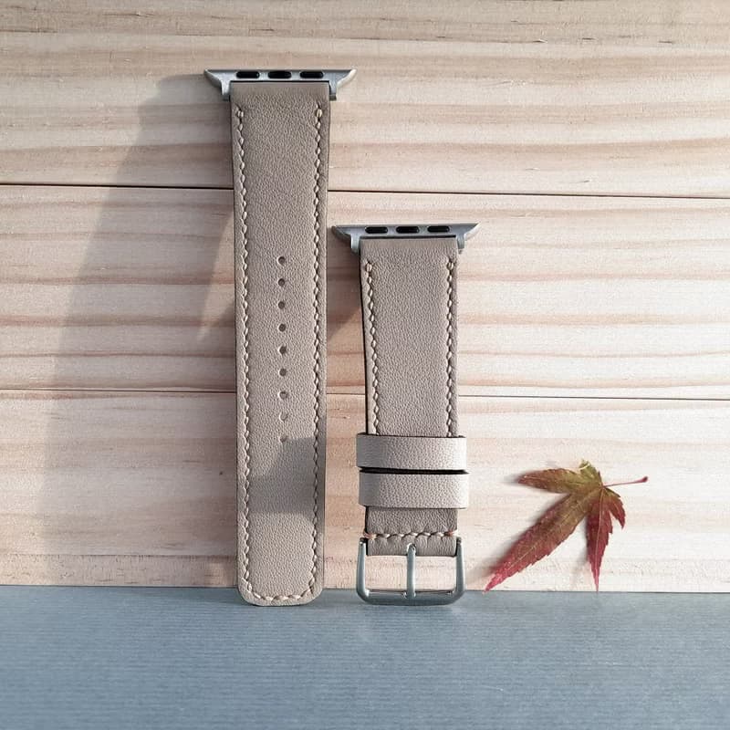 Apple Watch錶帶 / 3色可選 / 手工錶帶 / 義大利頂級皮革
