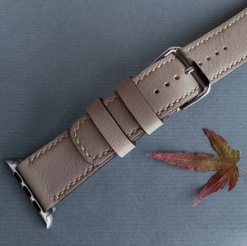 Apple Watch錶帶 / 3色可選 / 手工錶帶 / 義大利頂級皮革