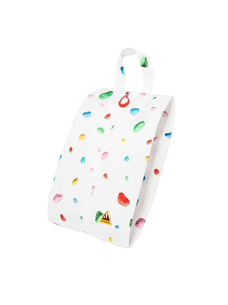 archi阿吃 石頭巧克力印花旅行收納洗漱包衣服內衣分裝包防水便攜