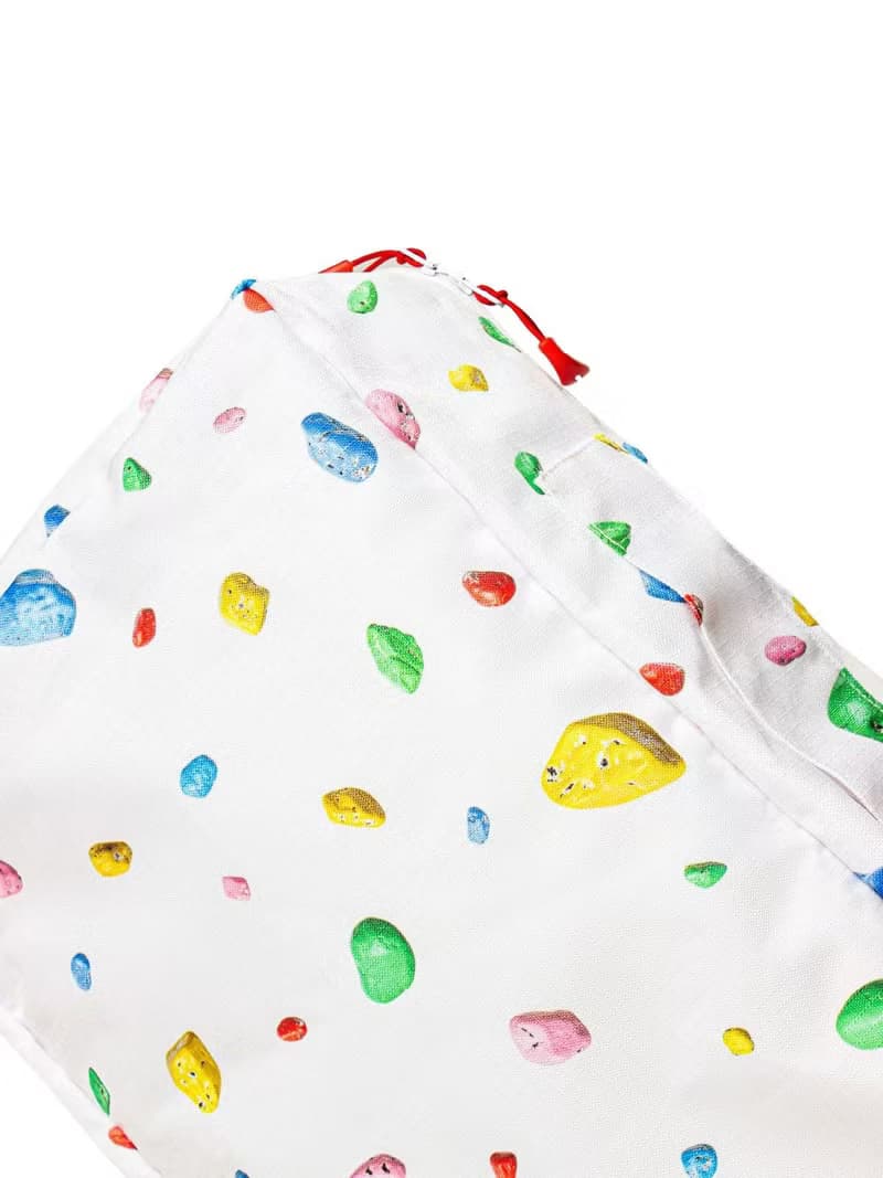 archi阿吃 石頭巧克力印花旅行收納洗漱包衣服內衣分裝包防水便攜