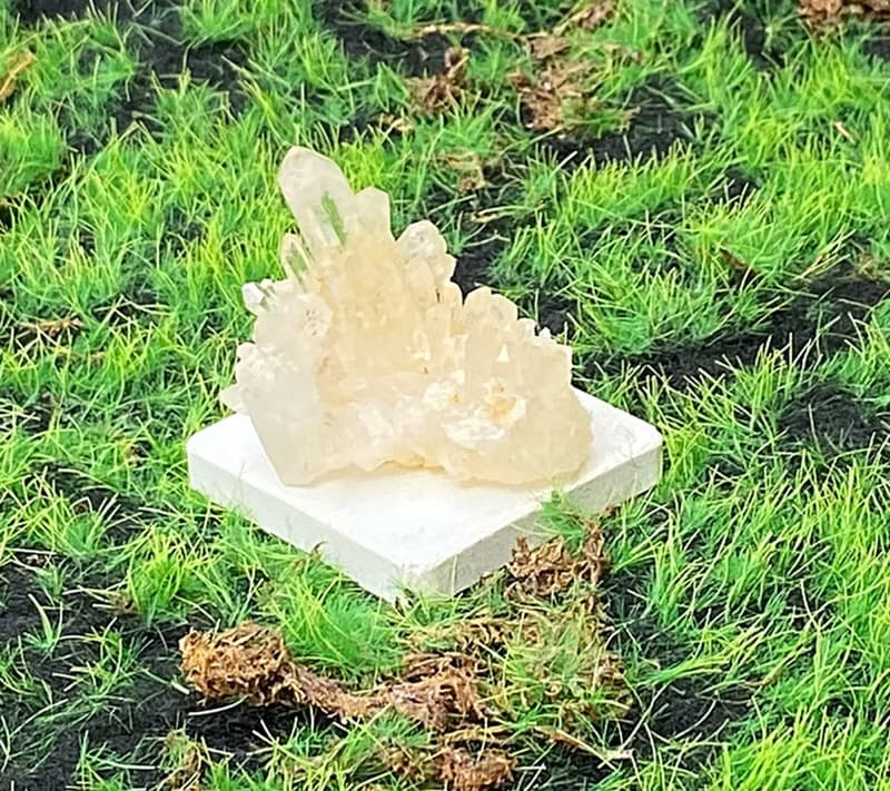 能量水晶擺飾-天然原礦能量白水晶簇 消磁淨化 開運 入厝禮物
