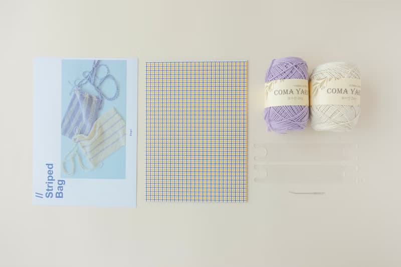 Weaving Kit) Stripe Bag (+Video Tutorial)