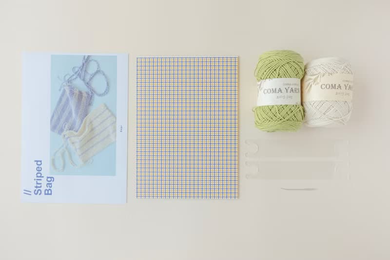 Weaving Kit) Stripe Bag (+Video Tutorial)