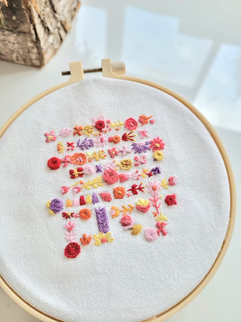 壽宴刺繡圈  人手刺繡 裝飾品 家居掛牆裝飾 手作禮物
