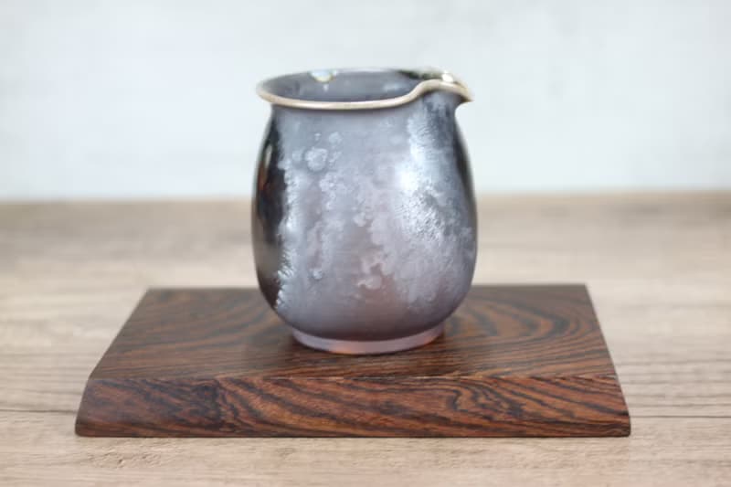 【送禮好物】天然落灰 柴燒茶海 公道杯 名家葉敏祥手作 300ml