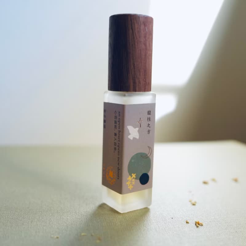 【限定・隨行瓶】安子霧語精油能量噴霧/ 桂花貴人緣 × 聖木淨化