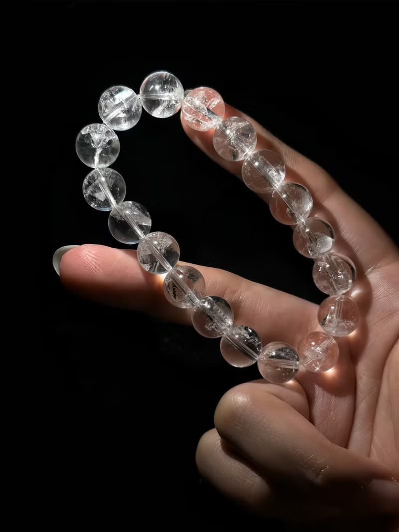 內在小孩療癒系列 I 喜馬拉雅山雪域晶中晶手串