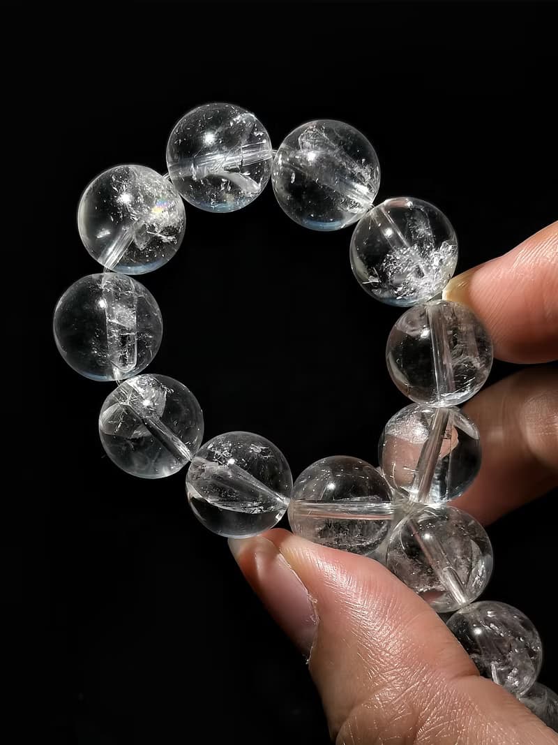 內在小孩療癒系列 I 喜馬拉雅山雪域晶中晶手串