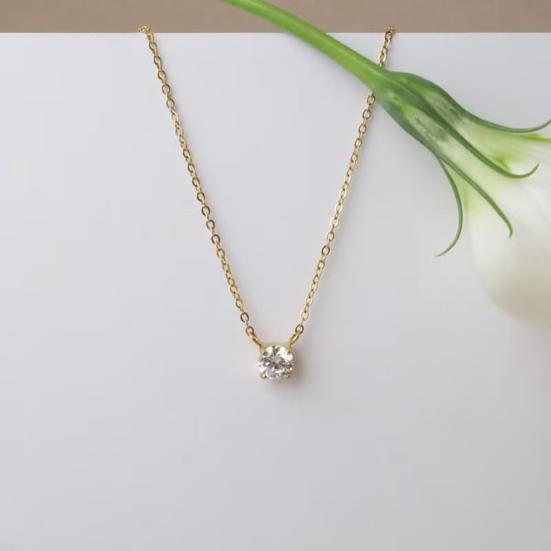 【情人禮物】Must Have。四爪單鑽項鍊