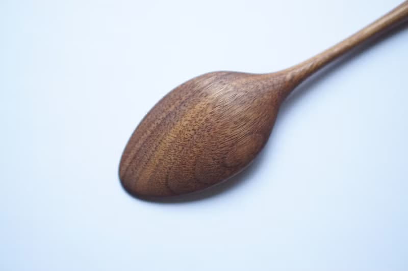 木のカレースプーン, ウォルナット