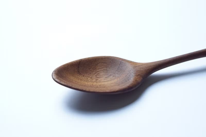 木のカレースプーン, ウォルナット