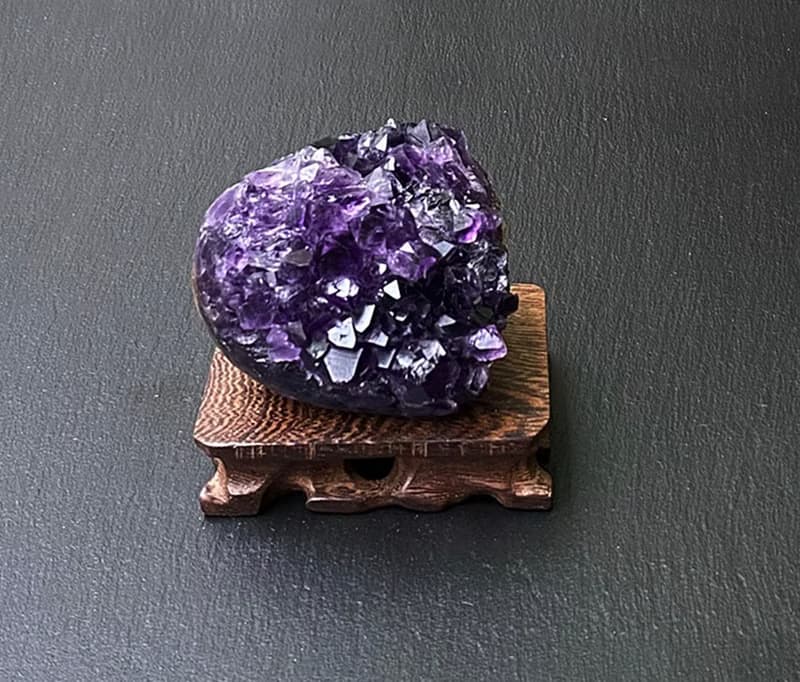 招財開運-天然原礦紫晶簇紫晶鎮 紫水晶 消磁淨化 快速出貨