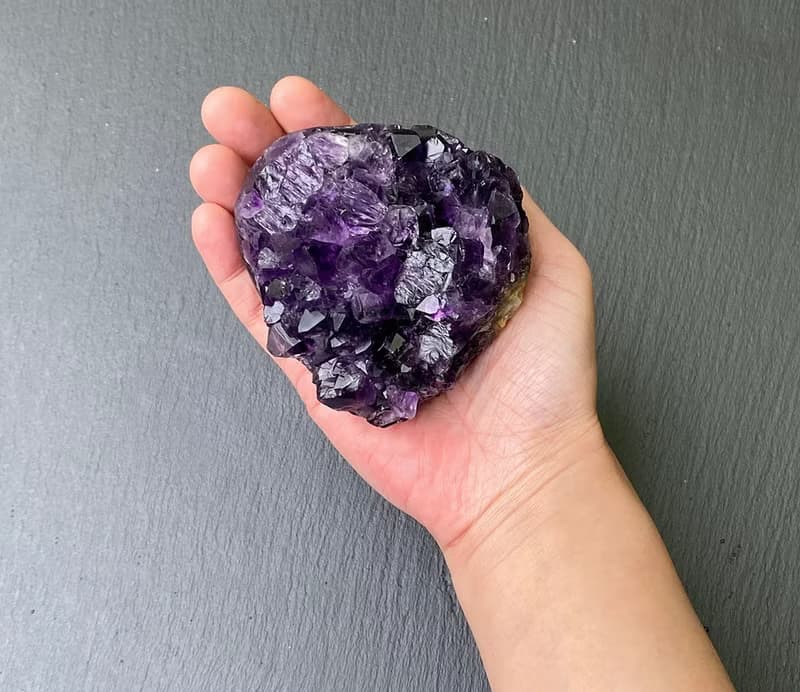 招財開運-天然原礦紫晶簇紫晶鎮 紫水晶 消磁淨化 快速出貨