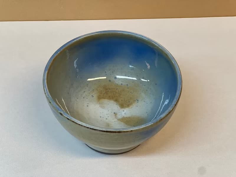 天青陶碗