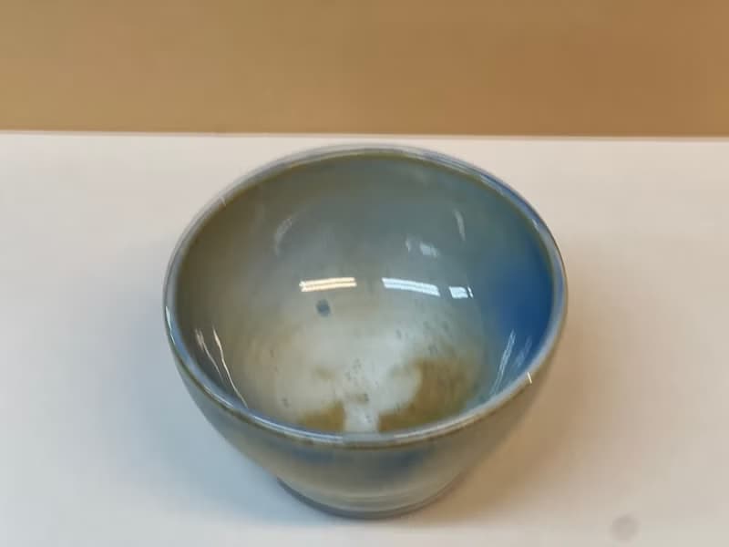 天青陶碗