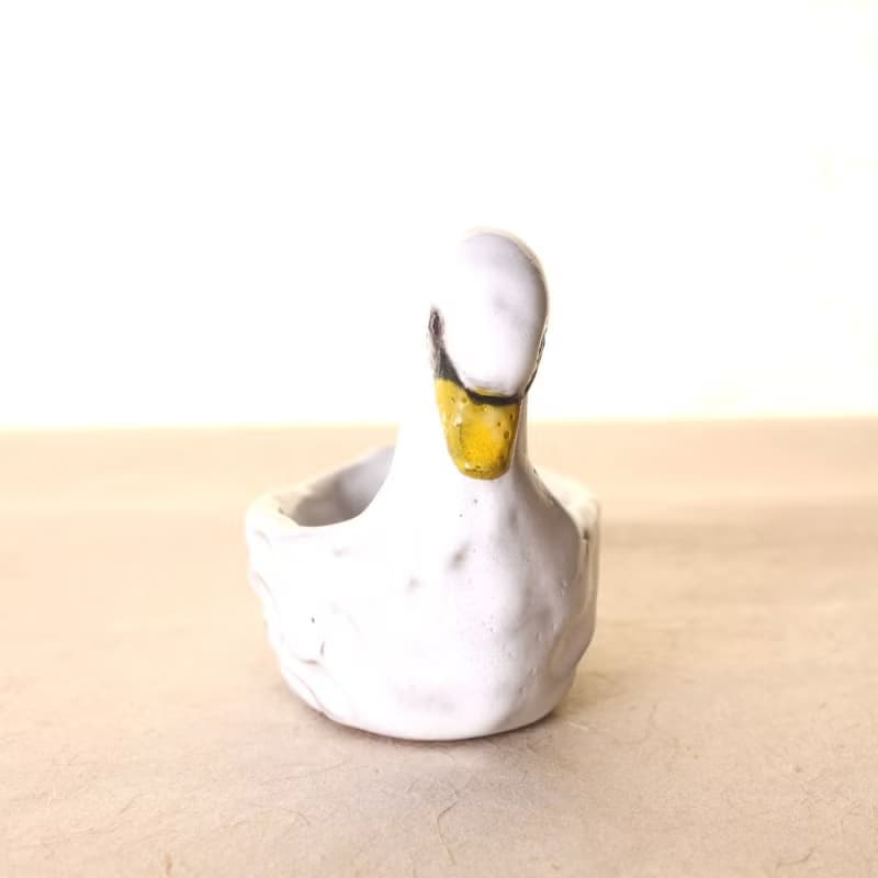 【畢業禮物】白天鵝小托盤/湖上白鵝/小物與飾品收納擺件