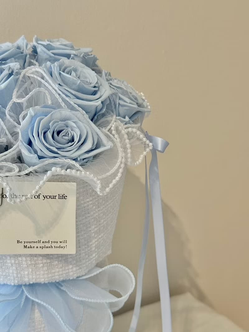 嗜花所 - 小香風永生玫瑰花束 花禮 告白花束 浪漫花束 求婚花束