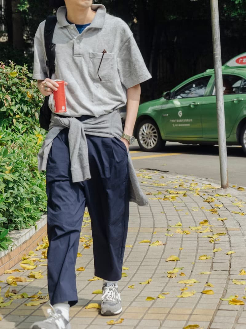 PANTS 夏季日系休閒長褲 百搭款 錐型寬鬆設計9分褲 超舒適面料