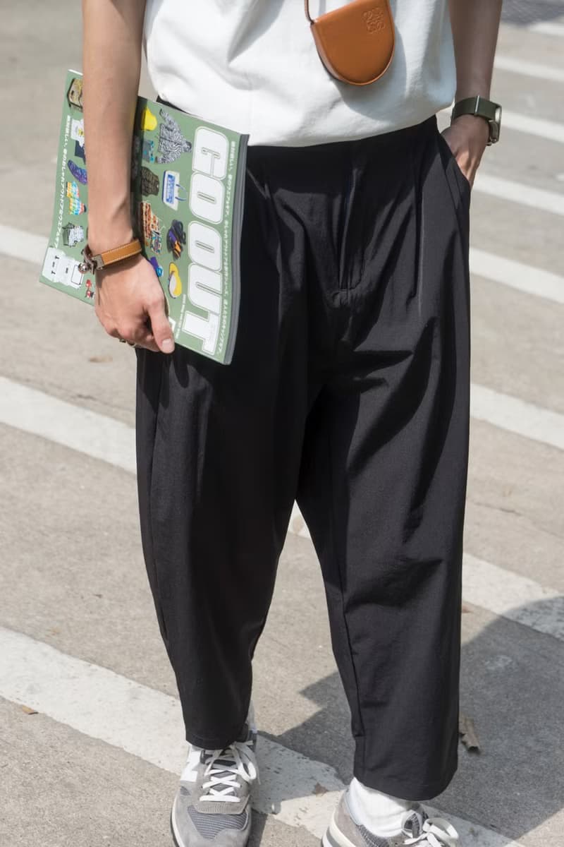 PANTS 夏季日系休閒長褲 百搭款 錐型寬鬆設計9分褲 超舒適面料