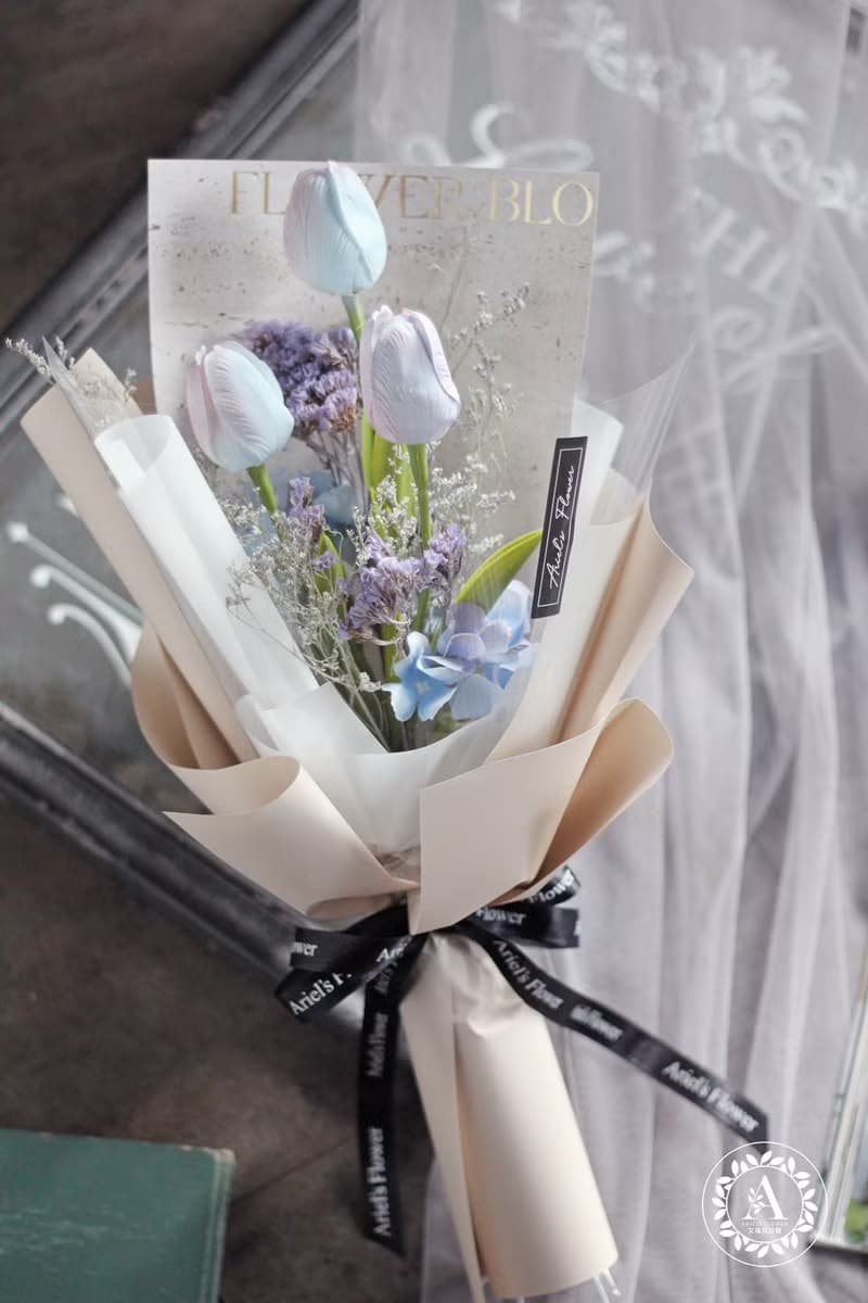 包裝花束 / 香芬皂花系列 / 香氛鬱金香花束