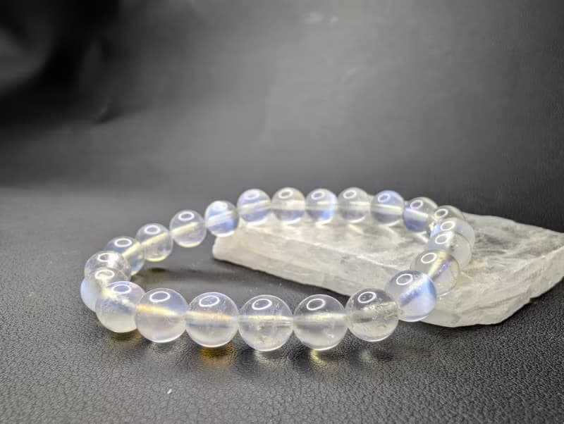 藍月光石 Moonstone 手串 手鍊 天然水晶 8mm 水晶