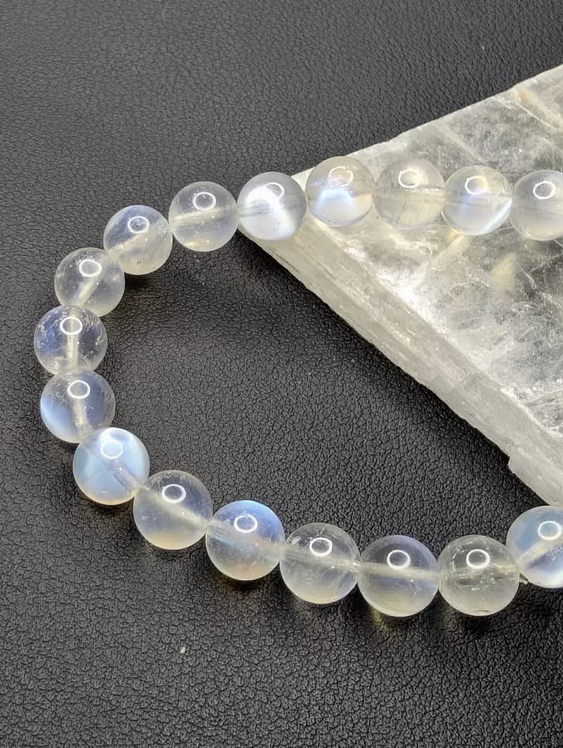 藍月光石 Moonstone 手串 手鍊 天然水晶 8mm 水晶