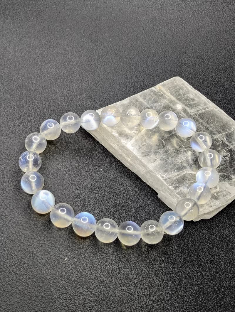 藍月光石 Moonstone 手串 手鍊 天然水晶 8mm 水晶