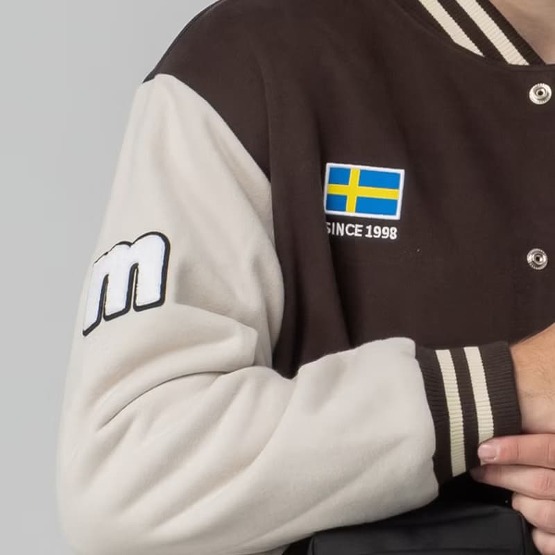 moz瑞典 駝鹿 棒球外套 (巧克力) 女款