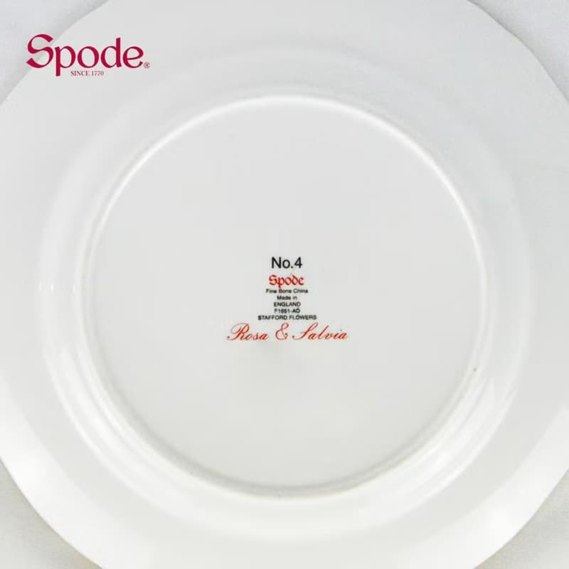 英國Spode-Stafford Flowers斯塔福之花系列-23.5cm盤