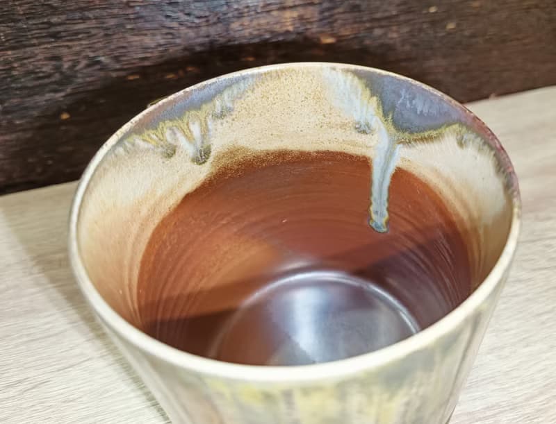 柴燒無釉手作馬克杯-鶯歌李玟叡