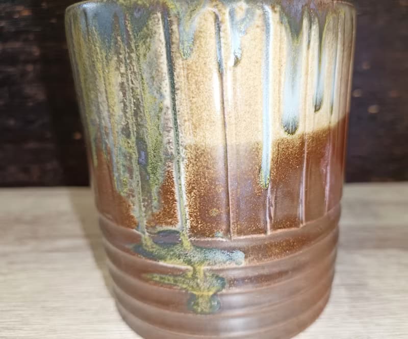 柴燒無釉手作馬克杯-鶯歌李玟叡