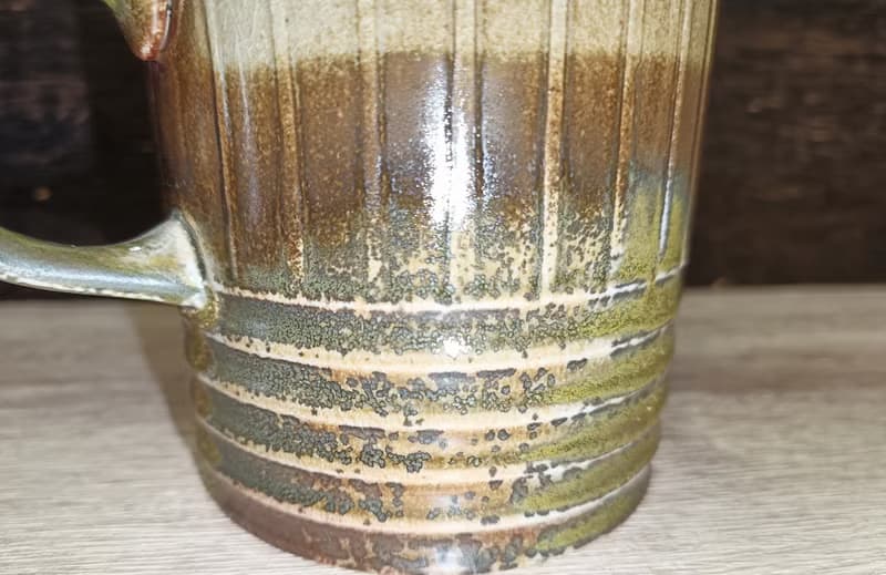 柴燒無釉手作馬克杯-鶯歌李玟叡
