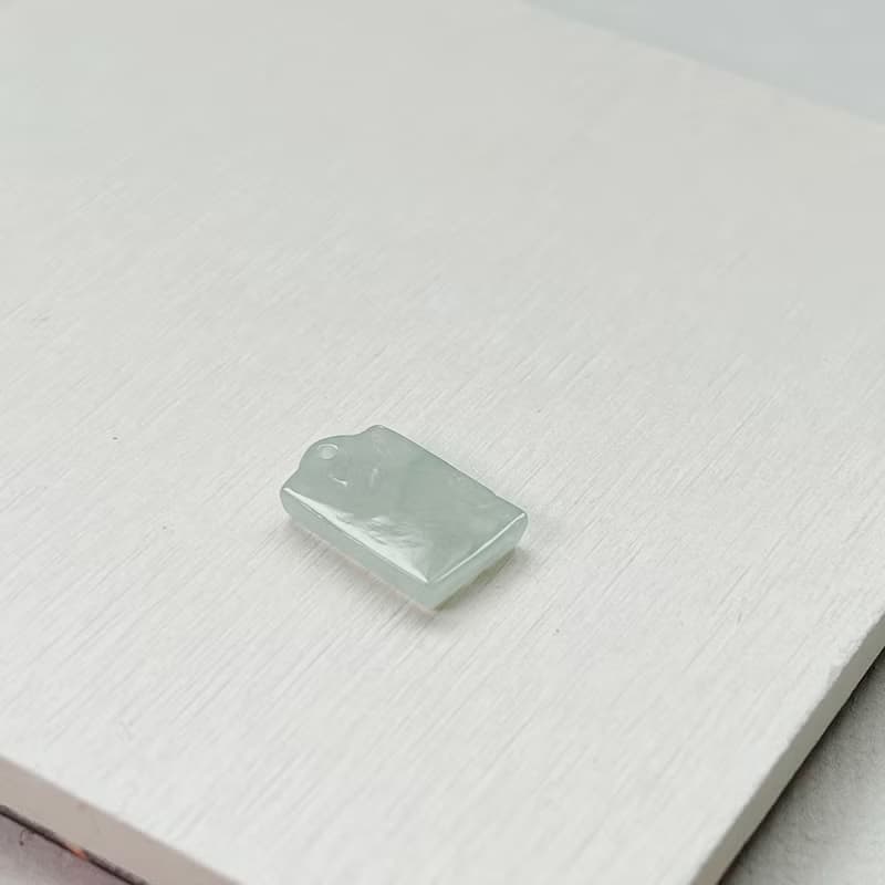 【願‧平安】冰種翡翠平安牌 | 天然緬甸A貨翡翠 | 送禮