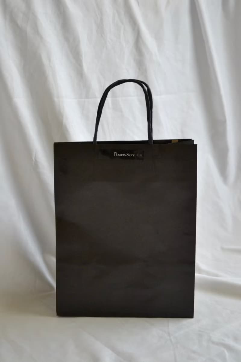 不提供單販售 加購提袋區 品牌提袋 花束透明袋
